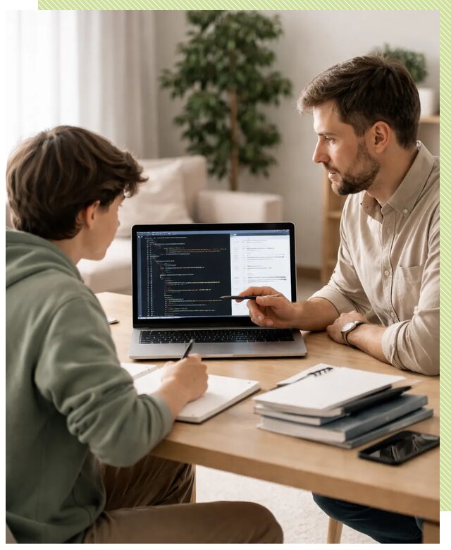 Онлайн репетитор по программированию в Белебее от 1530 р. | Репетитор-Блб