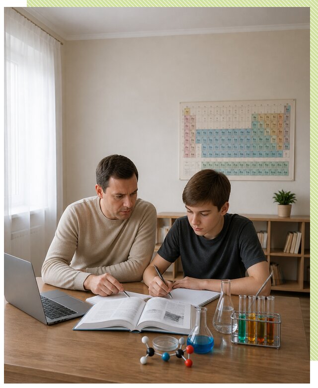 Репетитор по химии 8 класс в Белебее по цене от 1224 р. | Репетитор-Блб